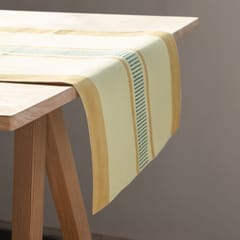 Eyaas - Hand Block Printed Cotton Table Runner - 13x60