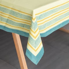 Eyaas - Hand Block Printed Cotton Table Cloth - 58x90
