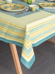 Eyaas - Hand Block Printed Cotton Table Cloth - 58x90