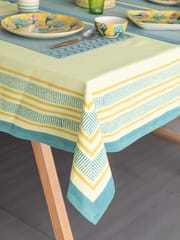 Eyaas - Hand Block Printed Cotton Table Cloth - 58x90