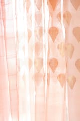 Eyaas - Handwoven Chanderi Curtain - 7ft / 84"