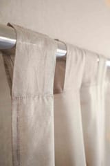 Eyaas - Handwoven Chanderi Curtain - 7ft / 84"