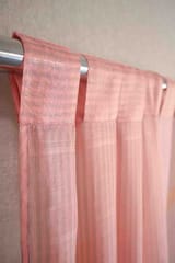 Eyaas - Handwoven Chanderi Curtain - 7ft / 84"