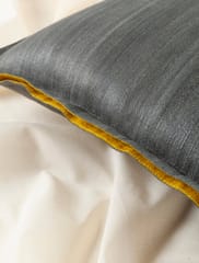 Eyaas - Handloom Tussar Silk Cushion Cover - 16x16