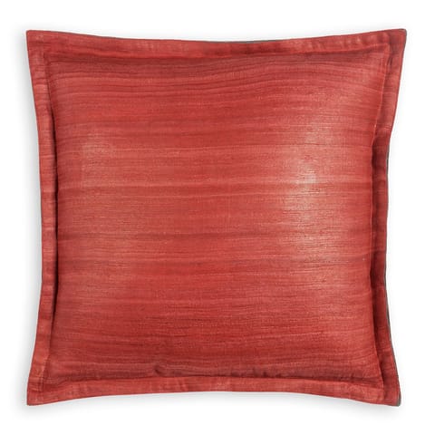 Eyass - Handloom Tussar Silk Cushion Cover - 16x16
