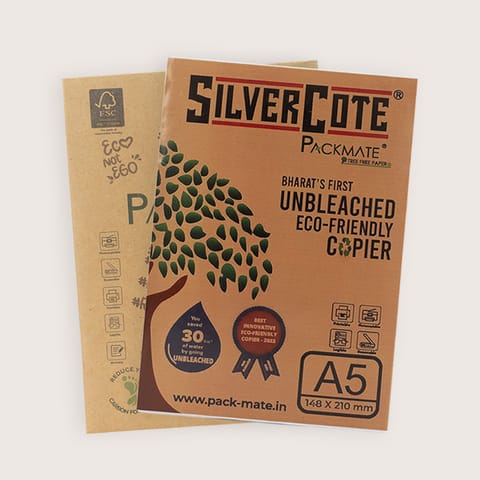 Packmate -  A5 Copier Combo (1 Silvercote + 1 Gold)  Made From 100% Recycled Paper