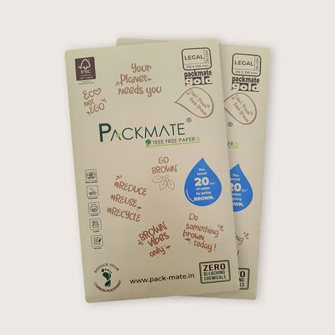Packmate -  Gold Copier - Legal,1 Ream, 500 Sheet |  Made From 100% Recycled Paper