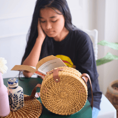 Ardpure - Vetra - Rattan Sling Bag