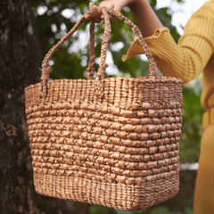 Ardpure - Natural Wicker Braided Tote bag