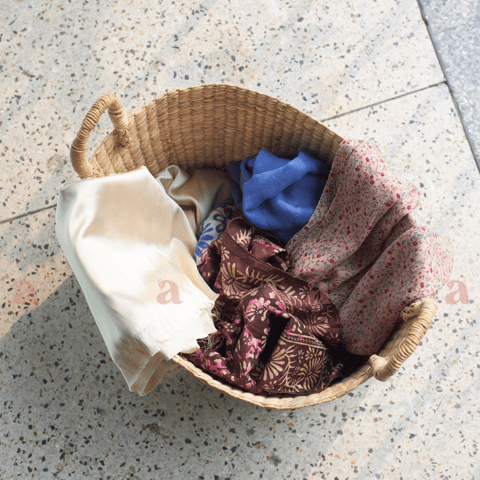 Ardpure - MARQUISE Kauna Grass Laundry Basket | Water Reed Laundry Basket