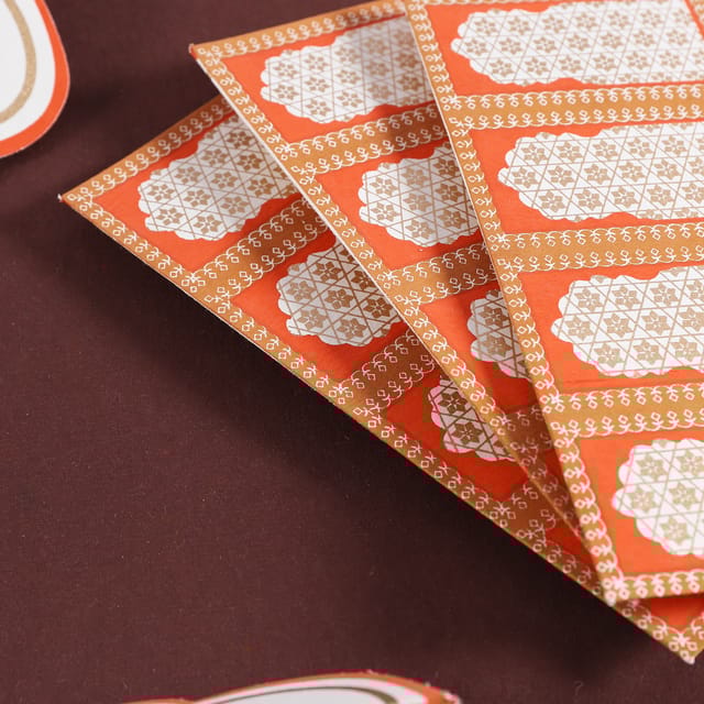 PaperMe -Jharokha Orange Money Envelope