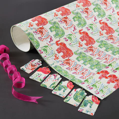 PaperMe -Elephant Gift Wrap