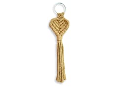 Prashast - Macrame Keychain | Love Knot | Beige