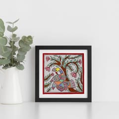 Prashast - Madhubani Handmade Painting | Framed | Mayur Utsav