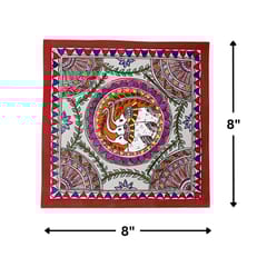 Prashast - Madhubani Handmade Painting | Framed | Gajh Swagat