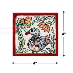 Prashast - Madhubani Handmade Painting | Framed| Battak
