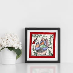 Prashast - Madhubani Handmade Painting | Framed | Panchi Udaan