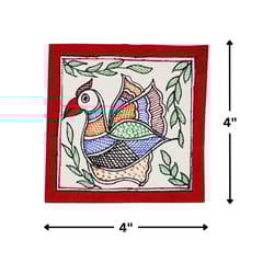 Prashast - Madhubani Handmade Painting | Framed | Panchi Udaan