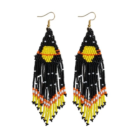 Prashast - Sassy Saturn Dangling Earrings