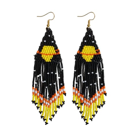 Prashast - Sassy Saturn Dangling Earrings