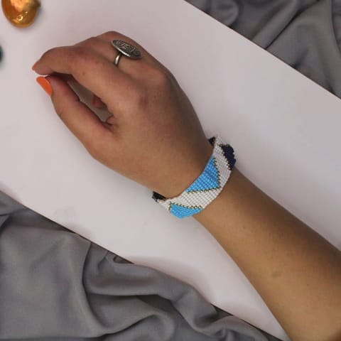 Prashast - Hues of Blue bracelet set