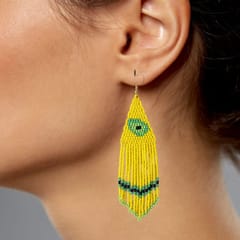 Prashast - Avocado dangling earring