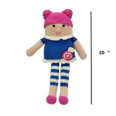 Happy Threads |Melody Doll |Handcrafted |Trendy | Dolls| Perfect Gift for Girls