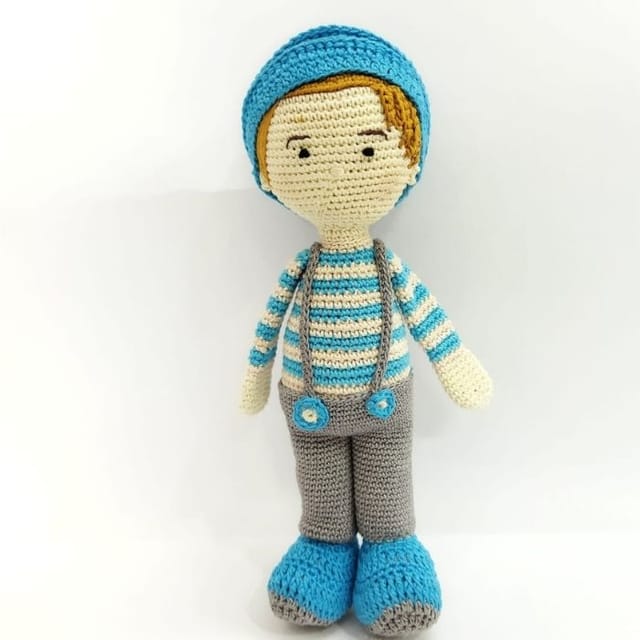 Happy Threads |Blake Boy Doll |Handcrafted |Trendy | Dolls| Perfect Gift for Girls and Boys