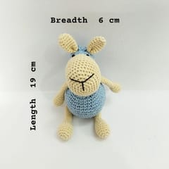 Happy Threads l Handcrafted Amigurumi  - Sheep blue