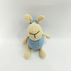 Happy Threads l Handcrafted Amigurumi  - Sheep blue