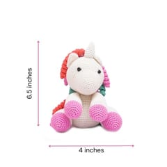 Happy Threads | Spectral Unicorn | 16 cms | Super sweet | Soft Toy | Best for all ages | Gifting
