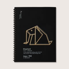 Packmate - Spiral Notebook - (Pack of 5)  Made From 100% Recycled Paper