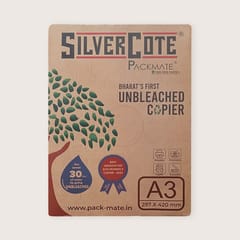 Packmate -  Silvercote A5 Copier, 1 Ream, 500 Sheets (Pack of 2)  Made From 100% Recycled Paper