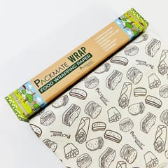 Packmate -  Wrap - Greaseproof Food Wraping Paper, 20 Meter Roll (Pack of 2)