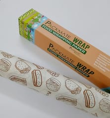 Packmate -  Wrap - Greaseproof Food Wraping Paper, 20 Meter Roll (Pack of 2)