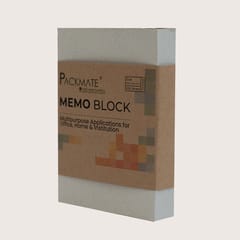 Packmate -  Memo Block (Pack of 5)  Made From 100% Recycled Paper
