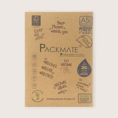 Packmate -  Gold Copier - A5, 1 Ream, 500 Sheet (Pack of 2)  Made From 100% Recycled Paper