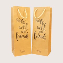 Packmate -  Wine Bag (Pack of 5)  Made From 100% Recycled Paper