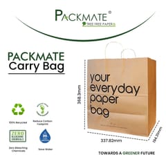 Packmate -  Carry Bag (Pack of 5)  Made From 100% Recycled Paper