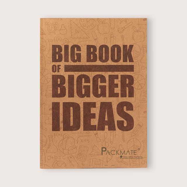 Packmate -  A4 Exercise Book (Pack of 3)  Made From 100% Recycled Paper