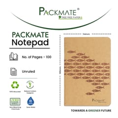 Packmate -  Notepad (Pack of 5)  Made From 100% Recycled Paper