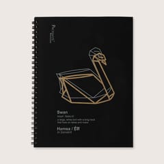 Packmate -  Spiral Notebook - (Pack of 5)  Made From 100% Recycled Paper