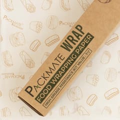 Packmate -  Wrap - Greaseproof Food Wraping Paper, 21 (15+6) Meter Roll (Pack of 2)