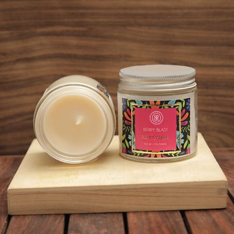 Body Rituals - Berry blast soy candle 125gm