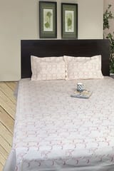 Rustic Route- Rust Pelican Print Bedspread with Pillow Covers