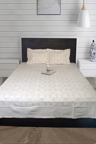 Rustic Route- Rust Pelican Print Bedspread with Pillow Covers