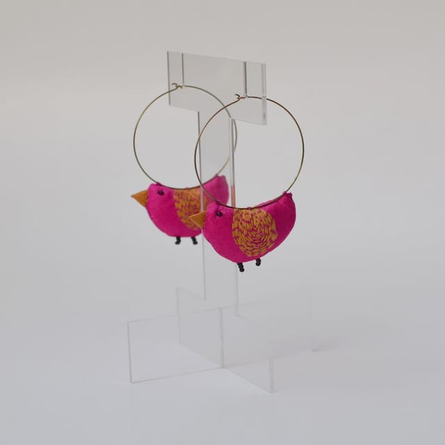 PAULAMI - Bulbul hoops- Pink - BU-E4
