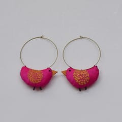 PAULAMI - Bulbul hoops- Pink - BU-E4