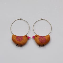 PAULAMI - Bulbul hoops -Yellow- BU-E2
