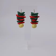 PAULAMI - Long Tauk Jhaal Earrings - LTJ-E1